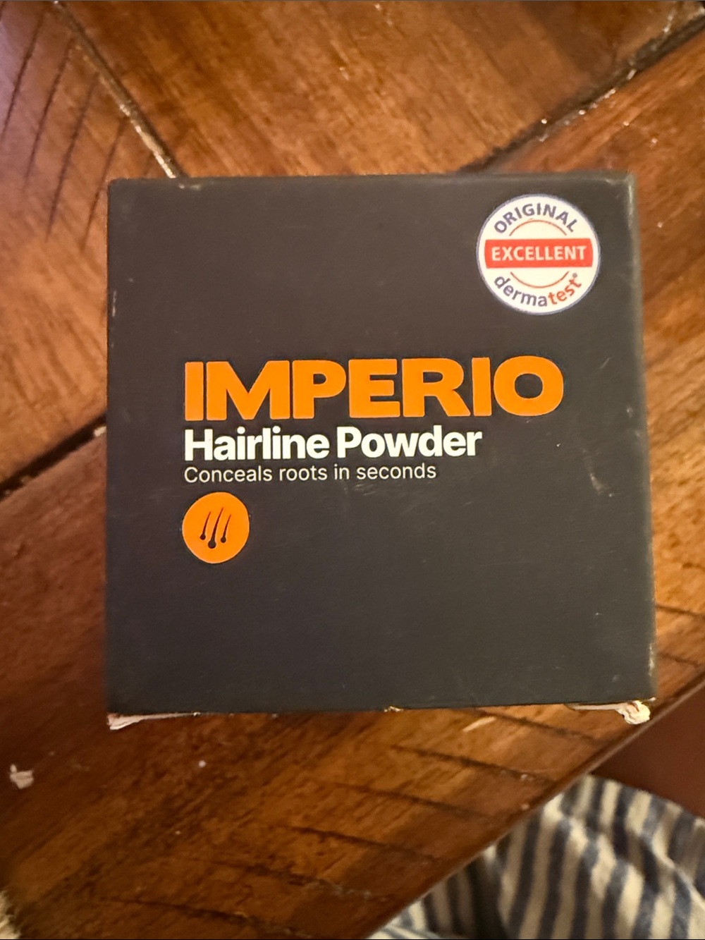 Hairline Powder - medium brown for men or women